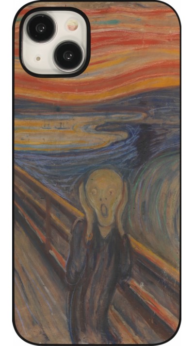 iPhone 15 Plus Case Hülle - Kunstbild - Der Schrei - Edvard Munch