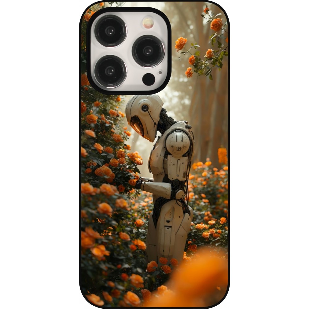 iPhone 15 Pro Case Hülle - Astronaut flowers 2025