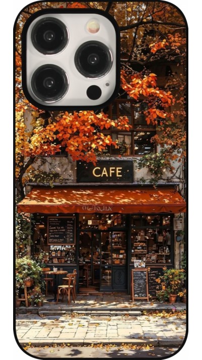 iPhone 15 Pro Case Hülle - Autumn 25 Coffee shop