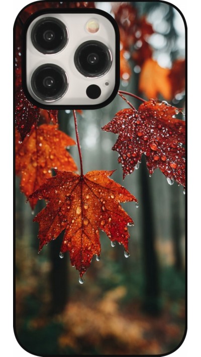 iPhone 15 Pro Case Hülle - Autumn 25 Rain
