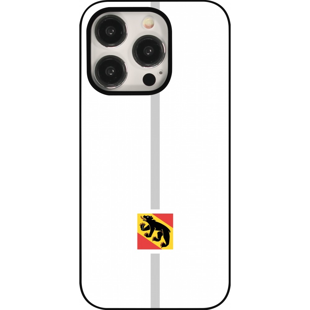 iPhone 15 Pro Case Hülle - Kanton BE weiss
