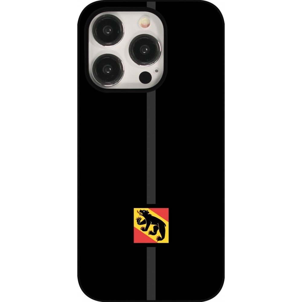 iPhone 15 Pro Case Hülle - Kanton BE schwarz