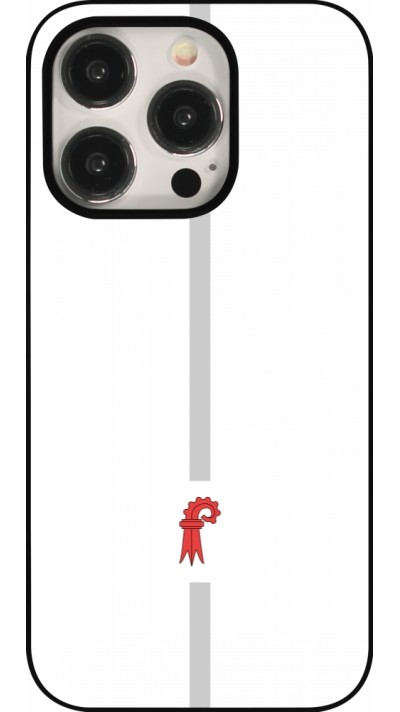 iPhone 15 Pro Case Hülle - Kanton BL weiss