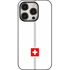 iPhone 15 Pro Case Hülle - Kanton CH weiss
