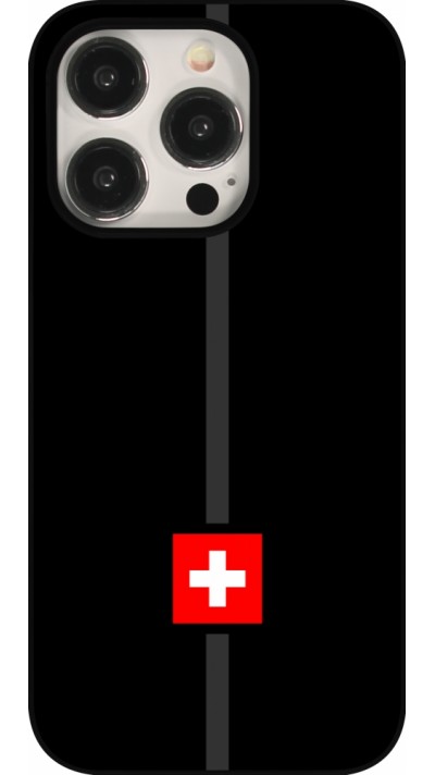 iPhone 15 Pro Case Hülle - Kanton CH schwarz