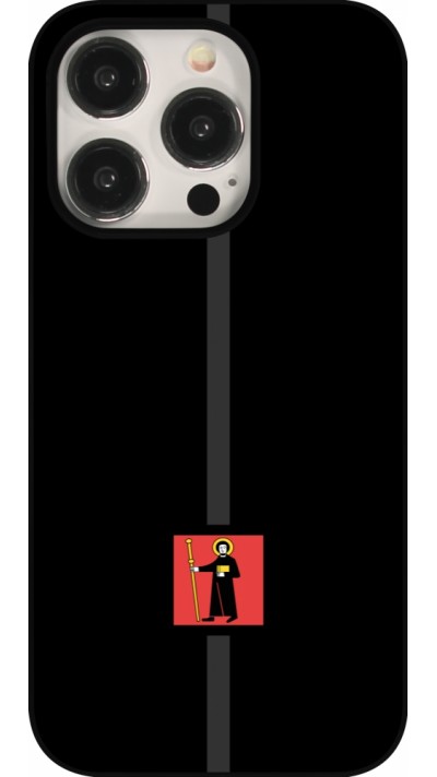 iPhone 15 Pro Case Hülle - Kanton GL schwarz