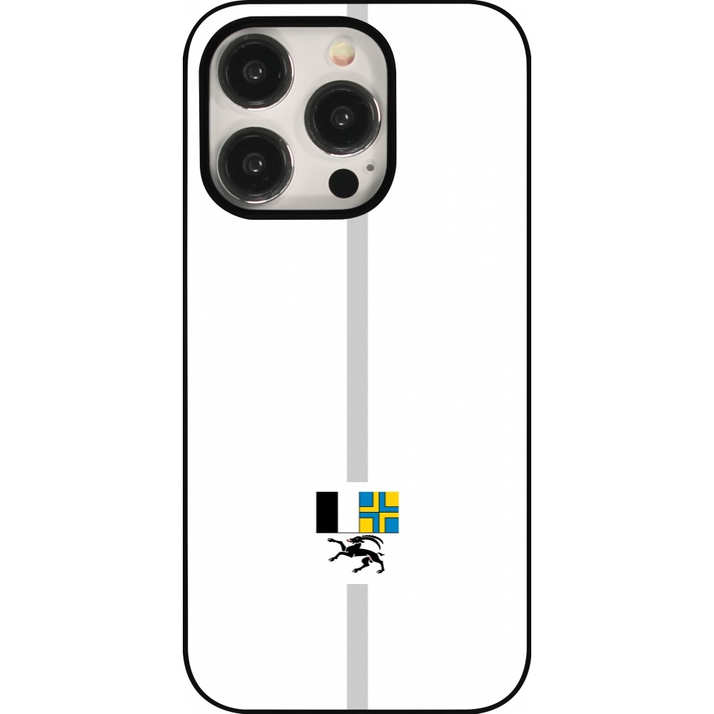 iPhone 15 Pro Case Hülle - Kanton GR weiss