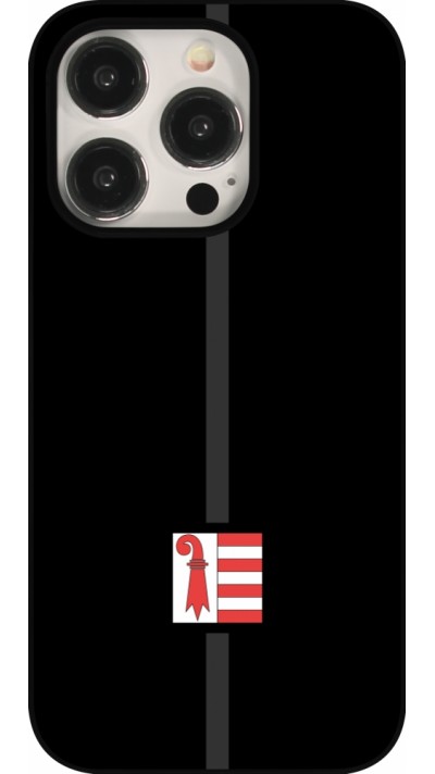 iPhone 15 Pro Case Hülle - Kanton JU schwarz