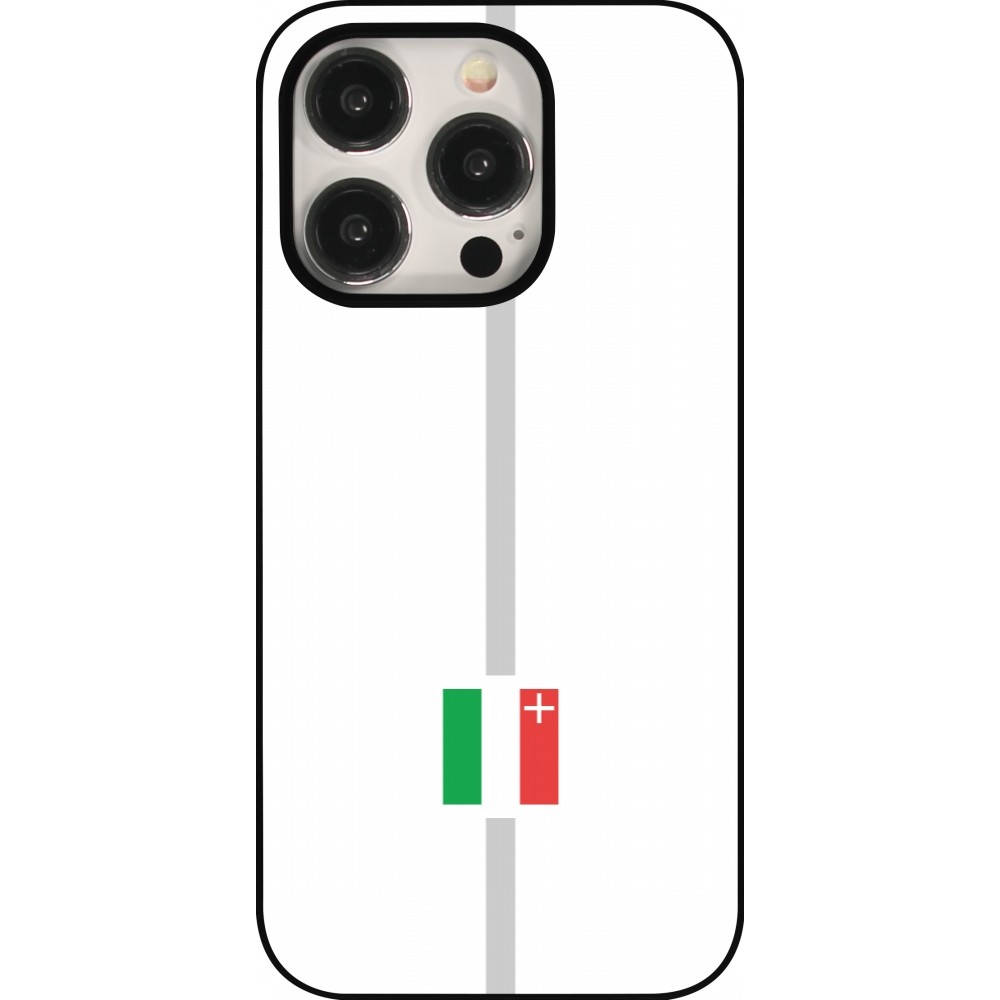 iPhone 15 Pro Case Hülle - Kanton NE weiss