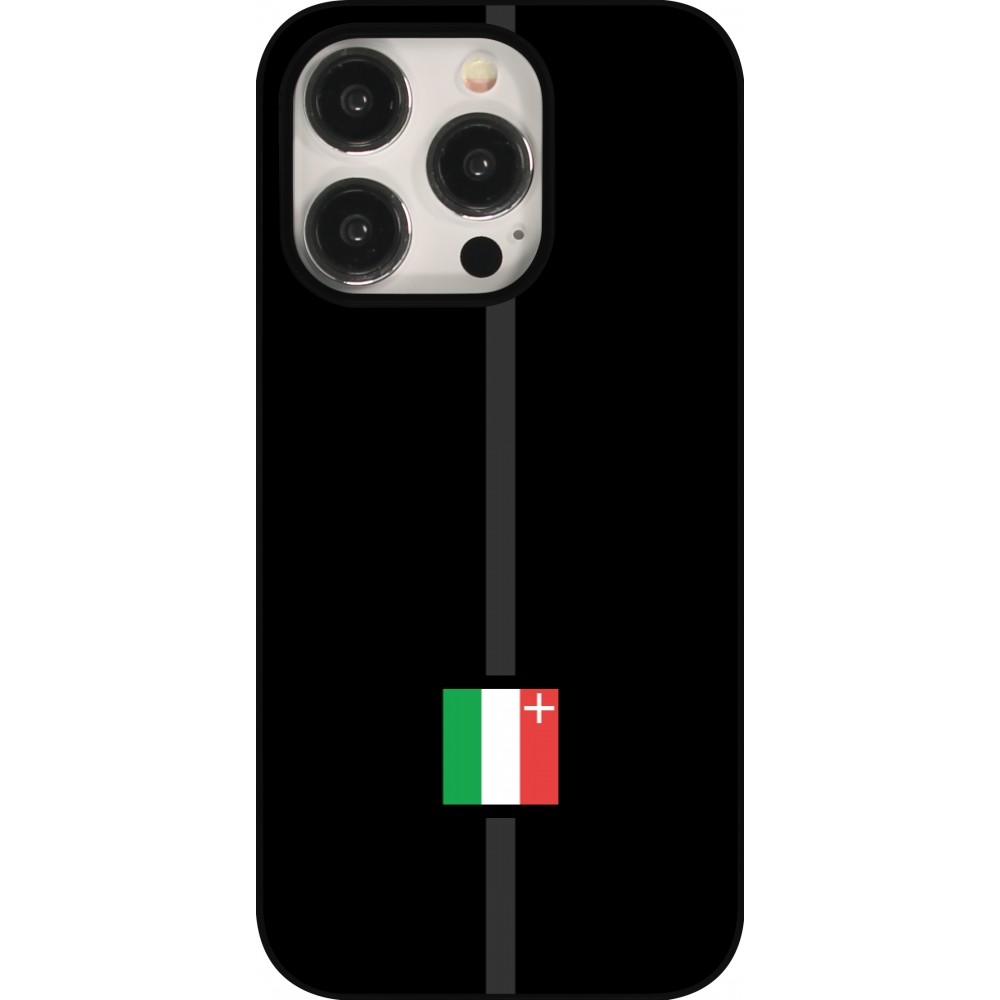 iPhone 15 Pro Case Hülle - Kanton NE schwarz