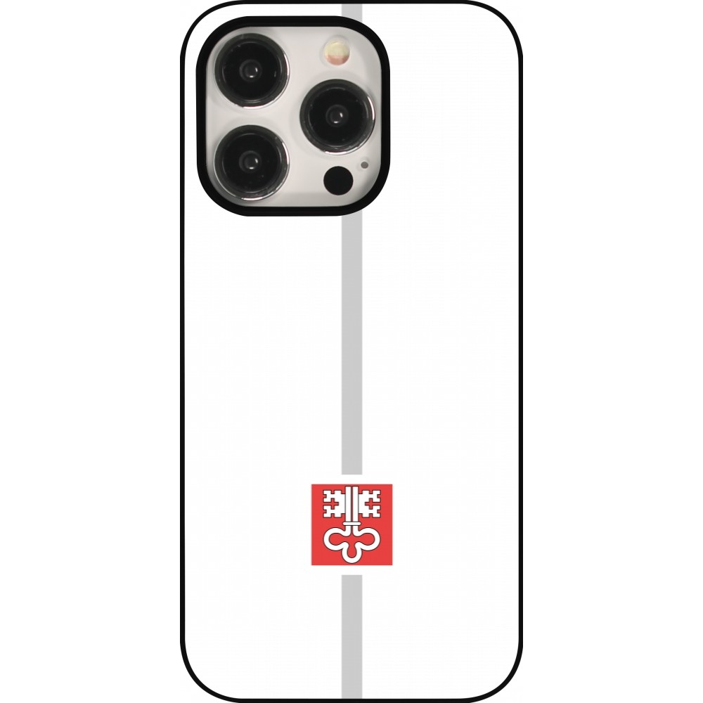 iPhone 15 Pro Case Hülle - Kanton NW weiss
