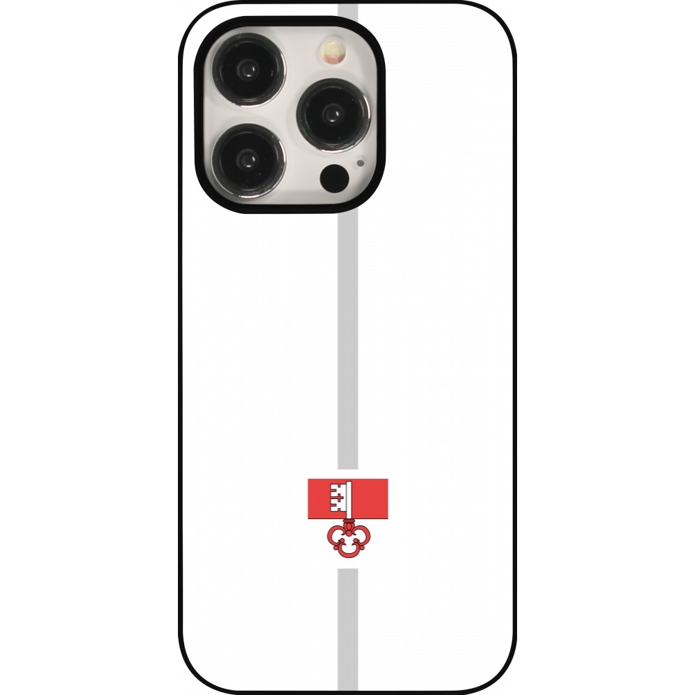 iPhone 15 Pro Case Hülle - Kanton OW weiss