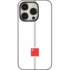 iPhone 15 Pro Case Hülle - Kanton SZ weiss