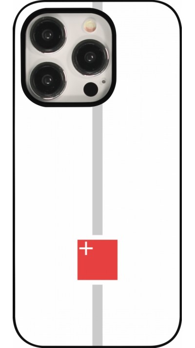 iPhone 15 Pro Case Hülle - Kanton SZ weiss