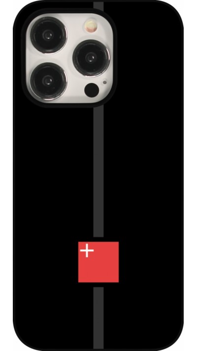 iPhone 15 Pro Case Hülle - Kanton SZ schwarz