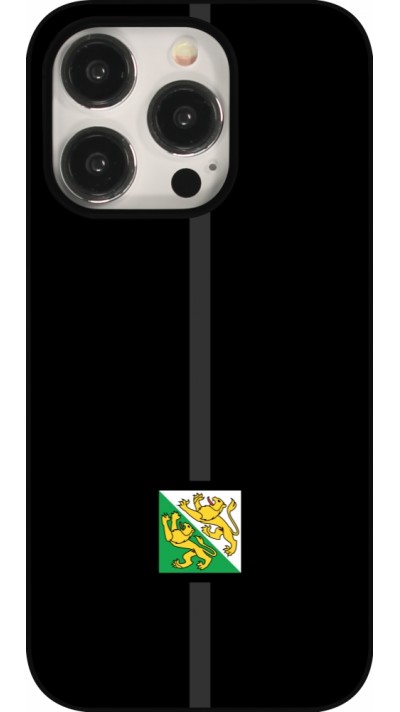 iPhone 15 Pro Case Hülle - Kanton TG schwarz
