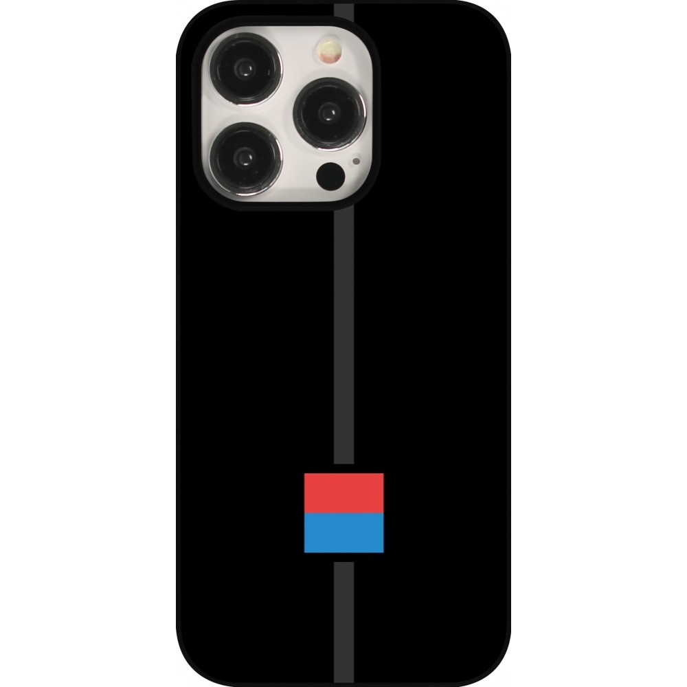 iPhone 15 Pro Case Hülle - Kanton TI schwarz