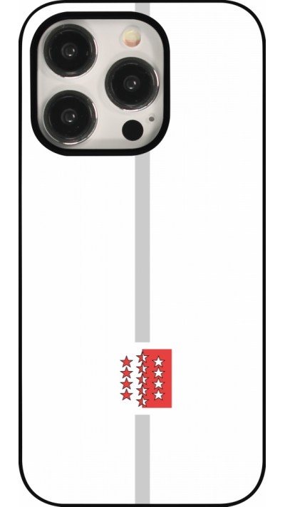 iPhone 15 Pro Case Hülle - Kanton VS weiss