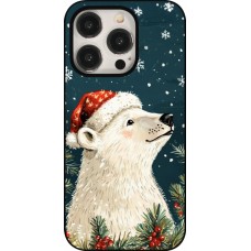 iPhone 15 Pro Case Hülle - Christmas 25 Bear
