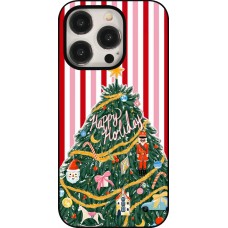 iPhone 15 Pro Case Hülle - Christmas 25 Happy Holiday