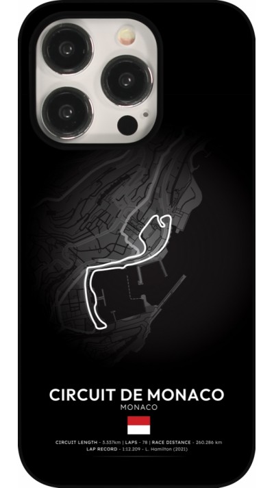 Coque iPhone 15 Pro - F1 Track 2025 Monaco