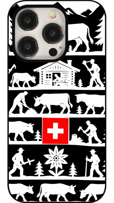 iPhone 15 Pro Case Hülle - Poya Schweiz 1 schwarz