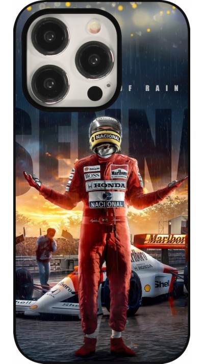 Coque iPhone 15 Pro - Senna The King of Rain