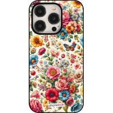 iPhone 15 Pro Case Hülle - Spring 25 fruehling bluetend