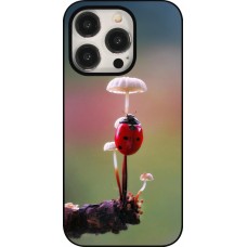 iPhone 15 Pro Case Hülle - Ladybird on a mushroom Spring 2026