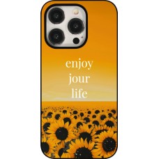 iPhone 15 Pro Case Hülle - Summer 2025 Enjoy your life