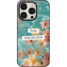 iPhone 15 Pro Case Hülle - Summer 2025 Grow with the flow