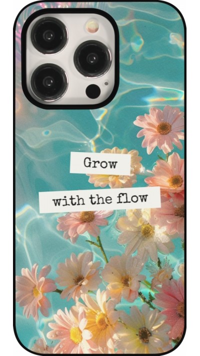 iPhone 15 Pro Case Hülle - Summer 2025 Grow with the flow