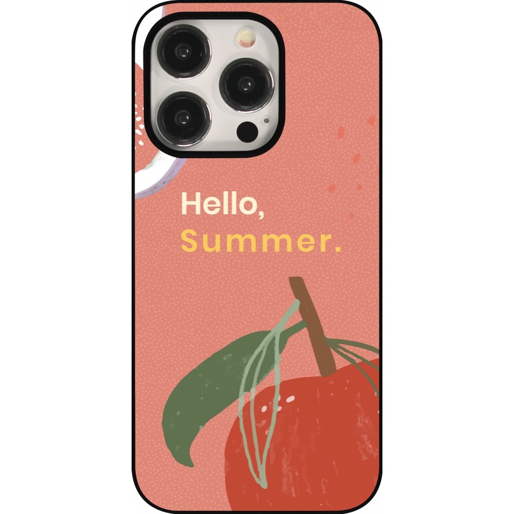 iPhone 15 Pro Case Hülle - Summer 2025 Hello summer