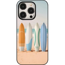 iPhone 15 Pro Case Hülle - Summer surfboard 2025