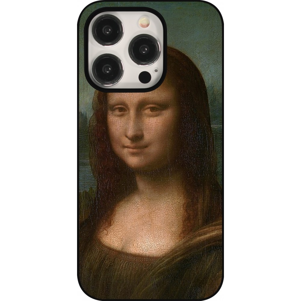iPhone 15 Pro Case Hülle - Kunstbild - Mona Lisa - Leonardo de Vinci