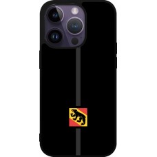 iPhone 15 Pro Case Hülle - Silikon schwarz Kanton BE schwarz