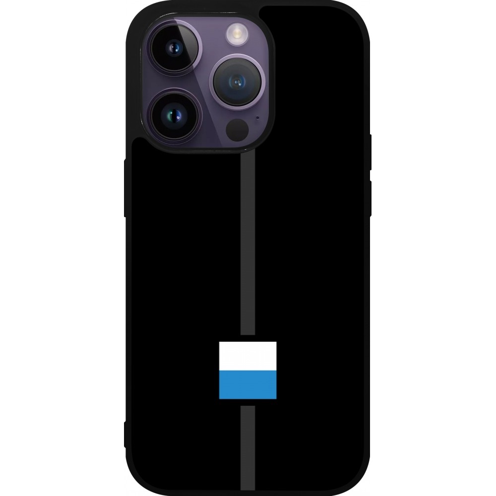 iPhone 15 Pro Case Hülle - Silikon schwarz Kanton LU schwarz