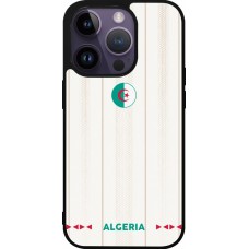 iPhone 15 Pro Case Hülle - Silikon schwarz Algerien 2026 personalisierbares Fussballtrikot