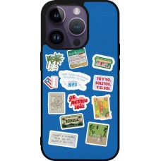 iPhone 15 Pro Case Hülle - Silikon schwarz Seals of the Dominican Republic DTMF