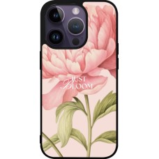 iPhone 15 Pro Case Hülle - Silikon schwarz Just Bloom Spring 2026