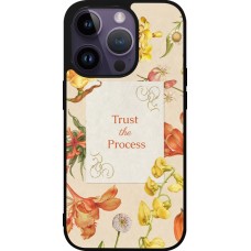 iPhone 15 Pro Case Hülle - Silikon schwarz Trust the process Spring 2026