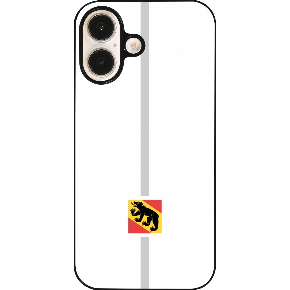 iPhone 16 Case Hülle - Kanton BE weiss