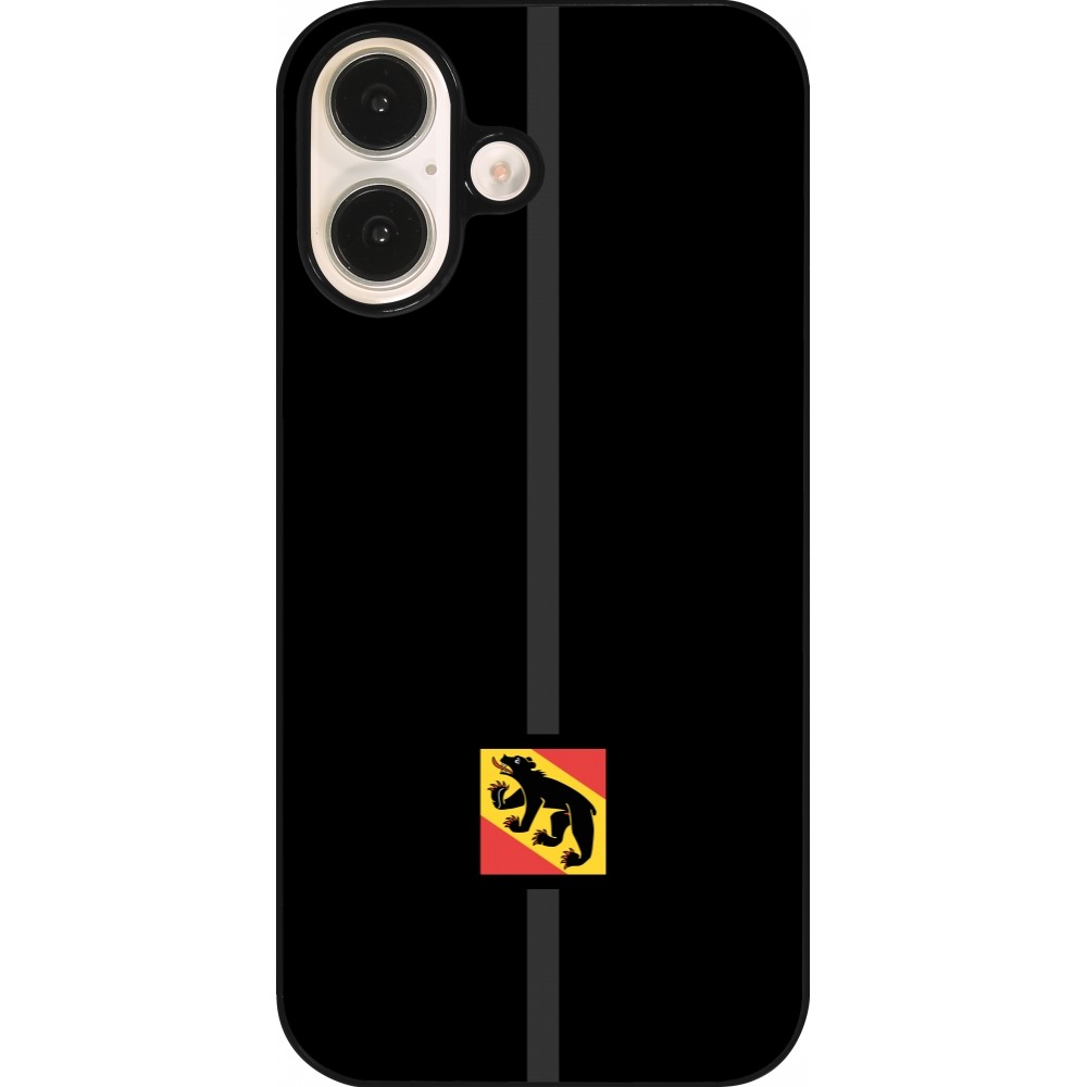 iPhone 16 Case Hülle - Kanton BE schwarz