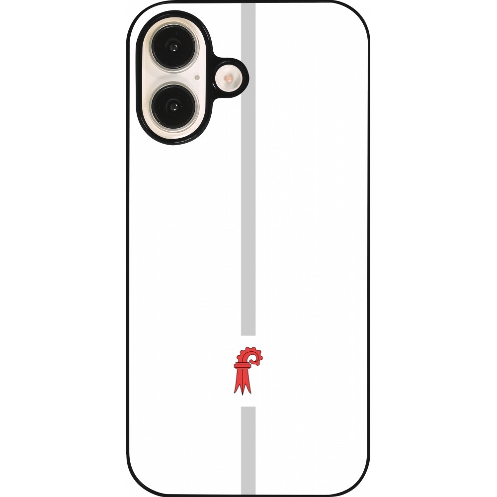iPhone 16 Case Hülle - Kanton BL weiss