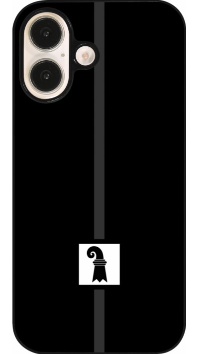 iPhone 16 Case Hülle - Kanton BS schwarz