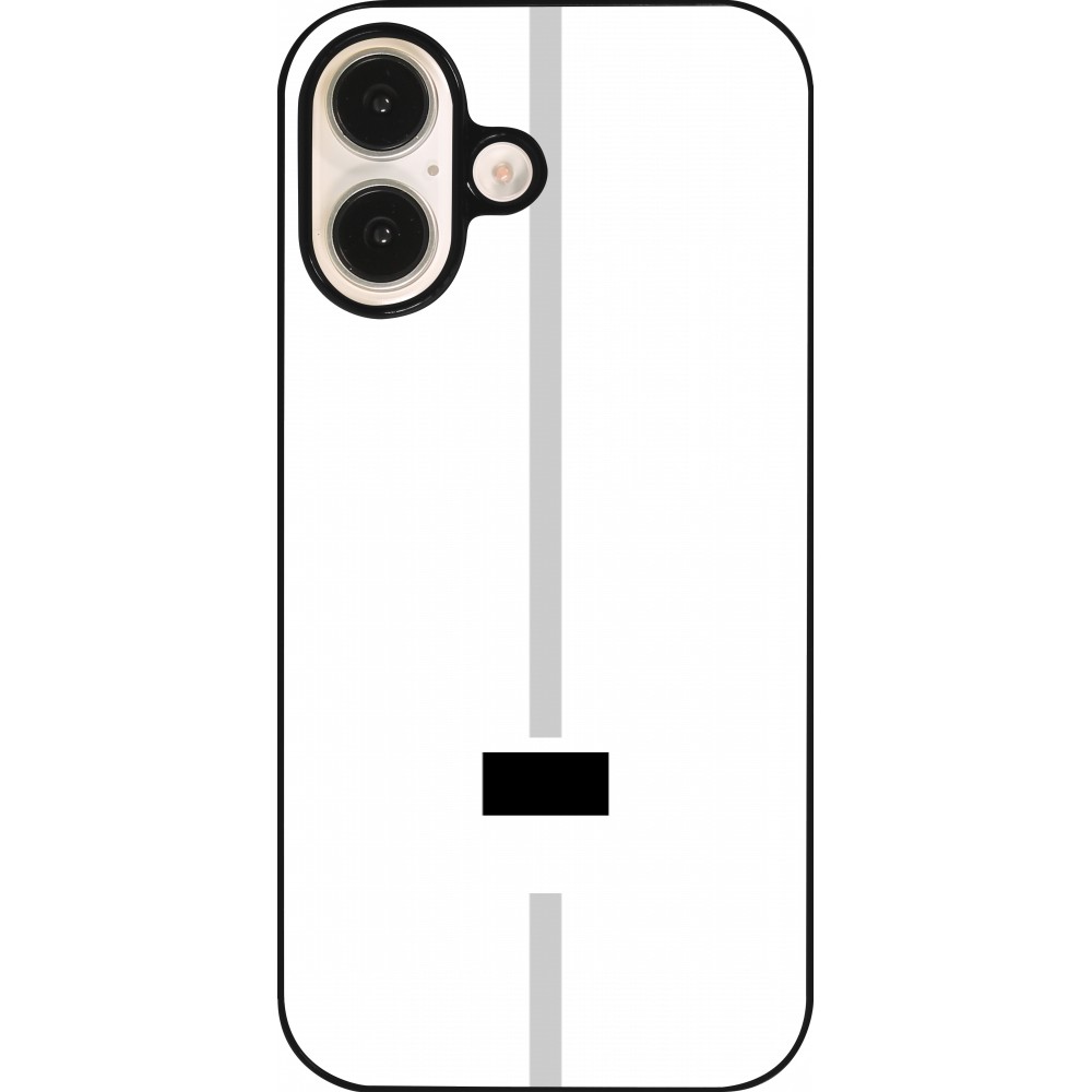iPhone 16 Case Hülle - Kanton FR weiss