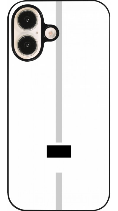 iPhone 16 Case Hülle - Kanton FR weiss