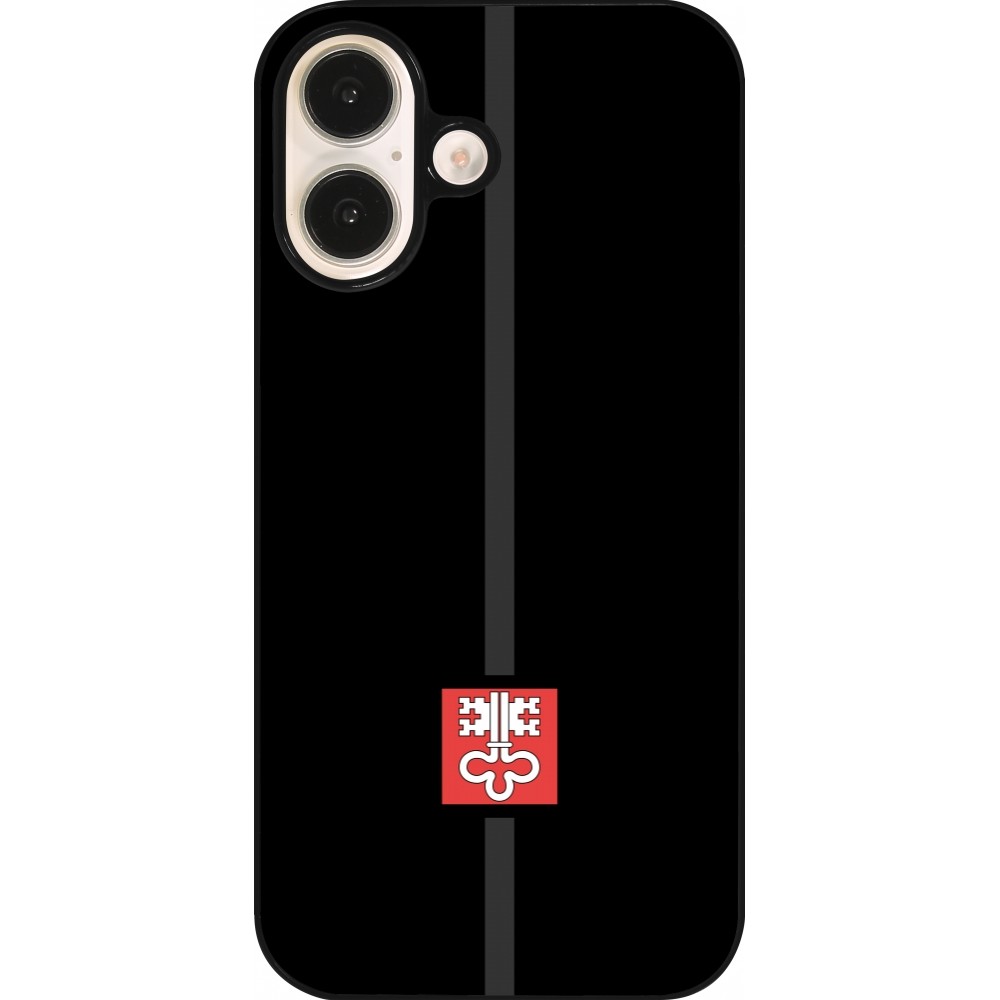 iPhone 16 Case Hülle - Kanton NW schwarz