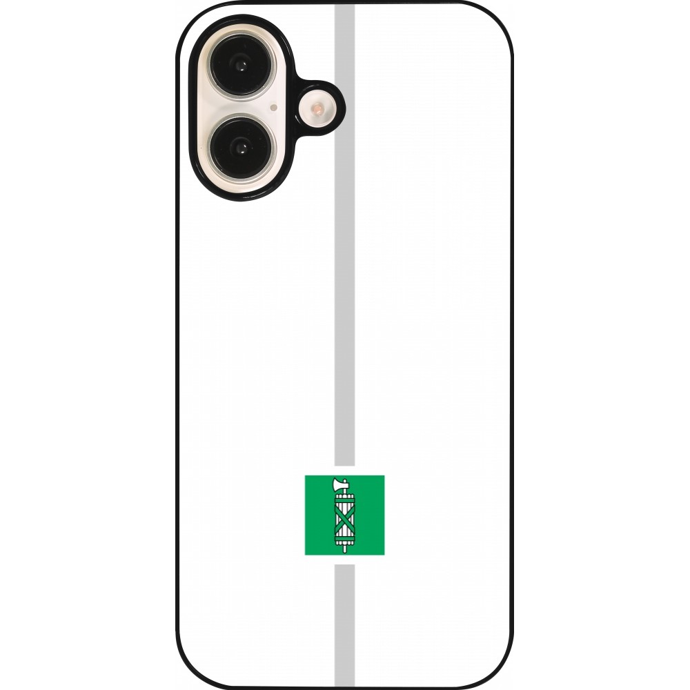 iPhone 16 Case Hülle - Kanton SG weiss