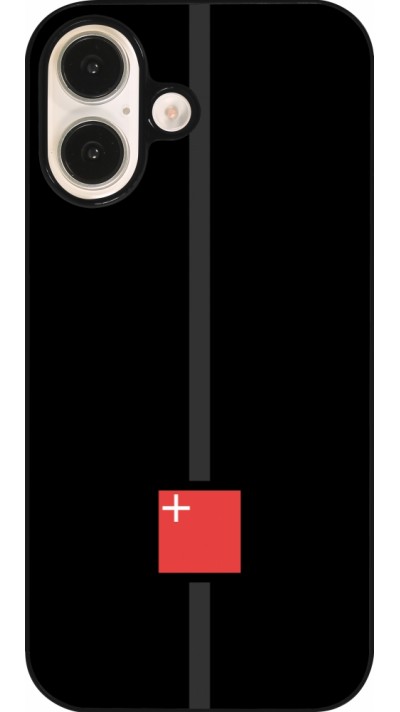 iPhone 16 Case Hülle - Kanton SZ schwarz